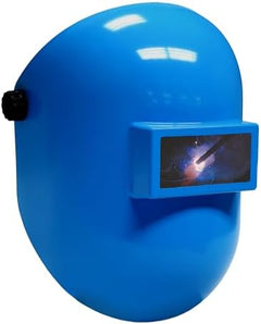 Sugar Scoop White Pipeliner Fiberglass Welding Helmet With Flip Front