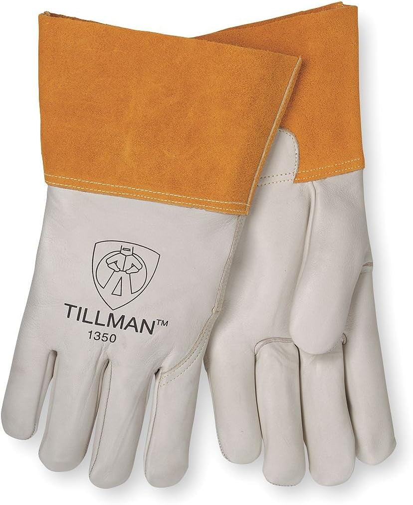 Welding Gloves, MIG, M, 12 In. L, Wing, PR