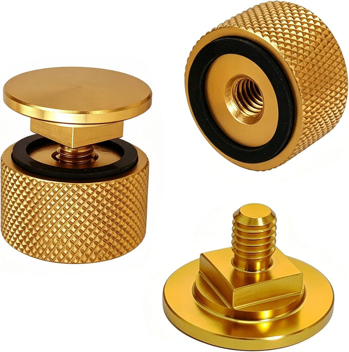 Welding Hood (Pipeliner) Helmet Fasteners Aluminum, Gold