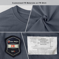 7.5oz FR Welding Shirt - Grey