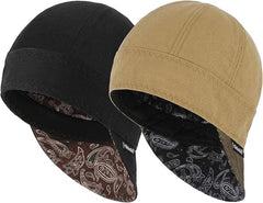 Fullsheild Premium Reversible Welding Cap – 10oz FR Protection, Durable Welders Hood for Men and Women