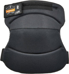 Ergodyne ProFlex 230HL Wide Soft-Cap Knee Pad, Black — All-Day Comfort with Maximum Coverage