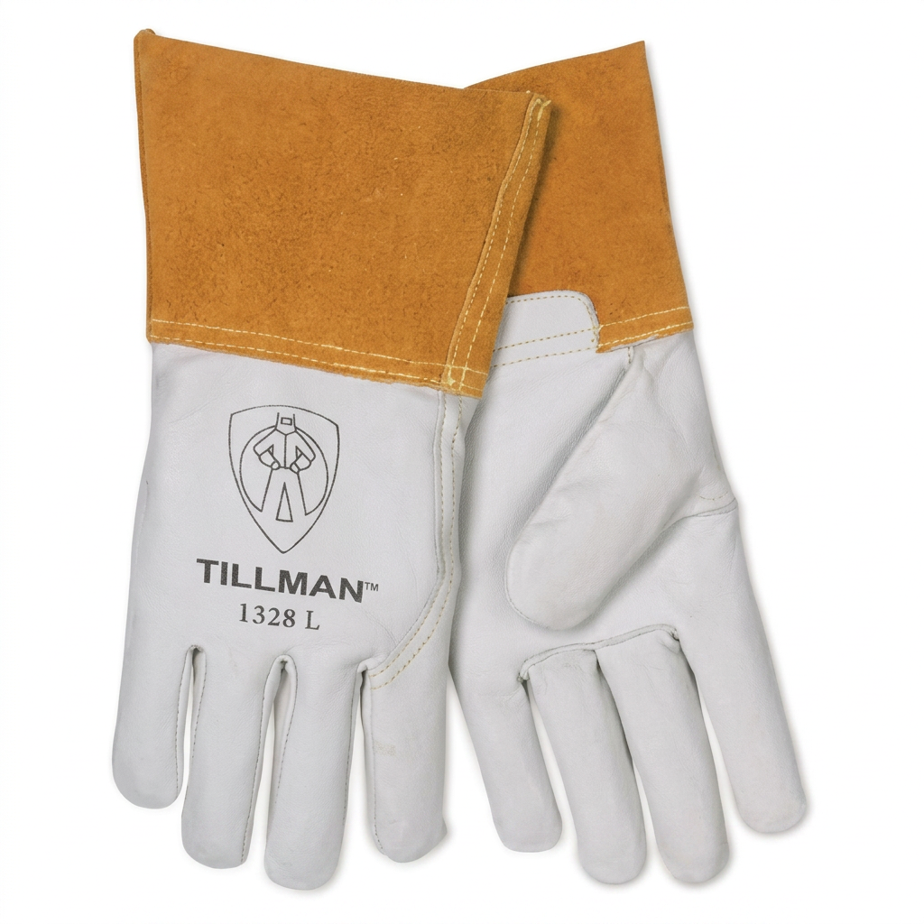 Tillman 1328 Top-Grain Goatskin TIG Welding Gloves - Large
