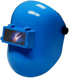Sugar Scoop White Pipeliner Fiberglass Welding Helmet With Flip Front