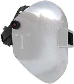 Flip-Up Chopped Fiberglass Sugar-Scoop Welding Helmet, Medium Cut Top & Bottom, Pipeline Welding Hood