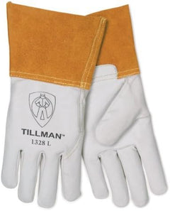 Tillman 1328 Top-Grain Goatskin TIG Welding Gloves - Large