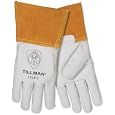 Tillman 1338M Goatskin TIG Welding Gloves - White, Medium