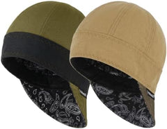 Fullsheild Premium Reversible Welding Cap – 10oz FR Protection, Durable Welders Hood for Men and Women