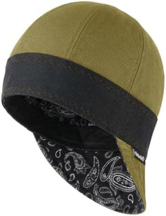Fullsheild Premium Reversible Welding Cap – 10oz FR Protection, Durable Welders Hood for Men and Women