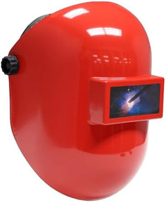 Sugar Scoop White Pipeliner Fiberglass Welding Helmet With Flip Front