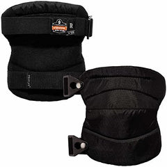 Ergodyne ProFlex 230HL Wide Soft-Cap Knee Pad, Black — All-Day Comfort with Maximum Coverage