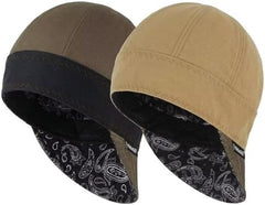 Fullsheild Premium Reversible Welding Cap – 10oz FR Protection, Durable Welders Hood for Men and Women