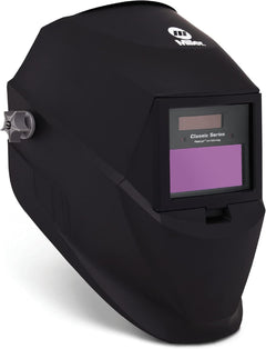 Classic Series Welding Helmet, Clearlight™, Shade 8-13, Black | for the Value-Minded Welder; TIG/MIG; Variable Shade 8-13; HD Optics; Comfortable Headgear