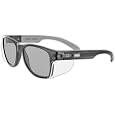 Ergodyne Skullerz SIXTEN Safety Glasses with Side Shields – Anti-Fog & Anti-Scratch Lenses, ANSI Z87.1 Certified, Includes Protective Microfiber Bag