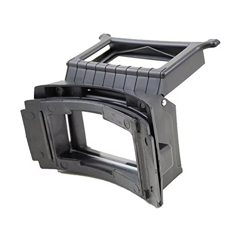 Welding Helmet Flip Front Adapter, 2 in X 4-1/4 In, Black