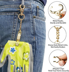 MELOTOUGH Heavy-Duty Metal Glove Clip