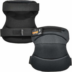 Ergodyne ProFlex 230HL Wide Soft-Cap Knee Pad, Black — All-Day Comfort with Maximum Coverage