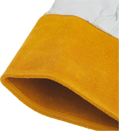 Tillman 1338M Goatskin TIG Welding Gloves - White, Medium